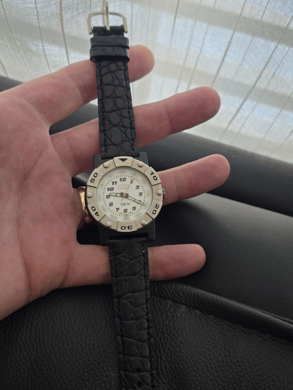 Camel Orologi: Montre Camel Trophy cadran blanc quartz – Usato da Grand-Lancy venduto da Precision-GE 3