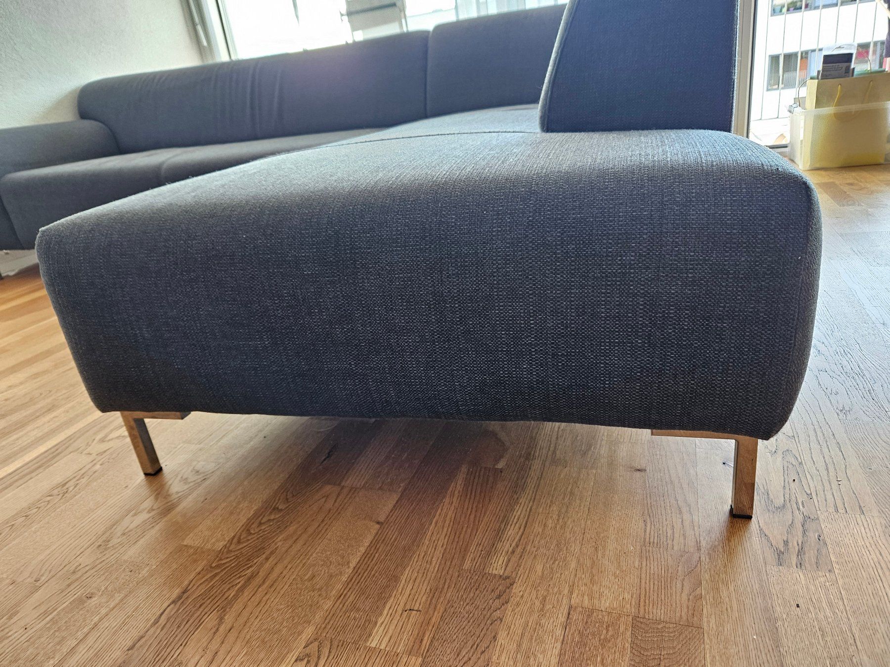 Johann Jakob Sofas: Sofa: Ecksofa, anthrazit, Textil, Marke Johann Jakob – Gebraucht aus Liebefeld von chr97f 4