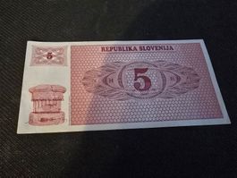 Billet Slovénie 5