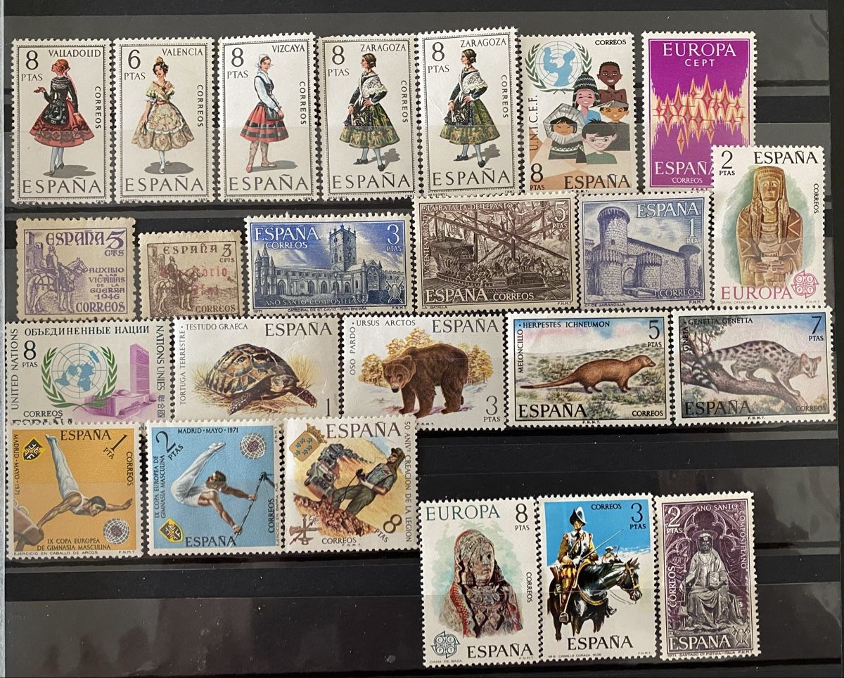 Tutti i francobolli: Timbres NEUFS - Espagne – Nuovo (secondo la descrizione) da Petit-Lancy venduto da Solcarm 2
