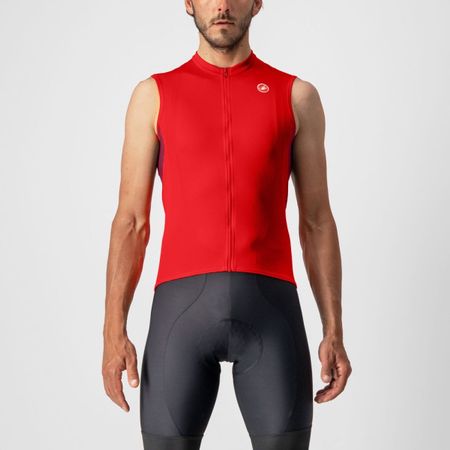 Castelli ENTRATA VI Trikot, rot Velotrikot Herren Gr. M