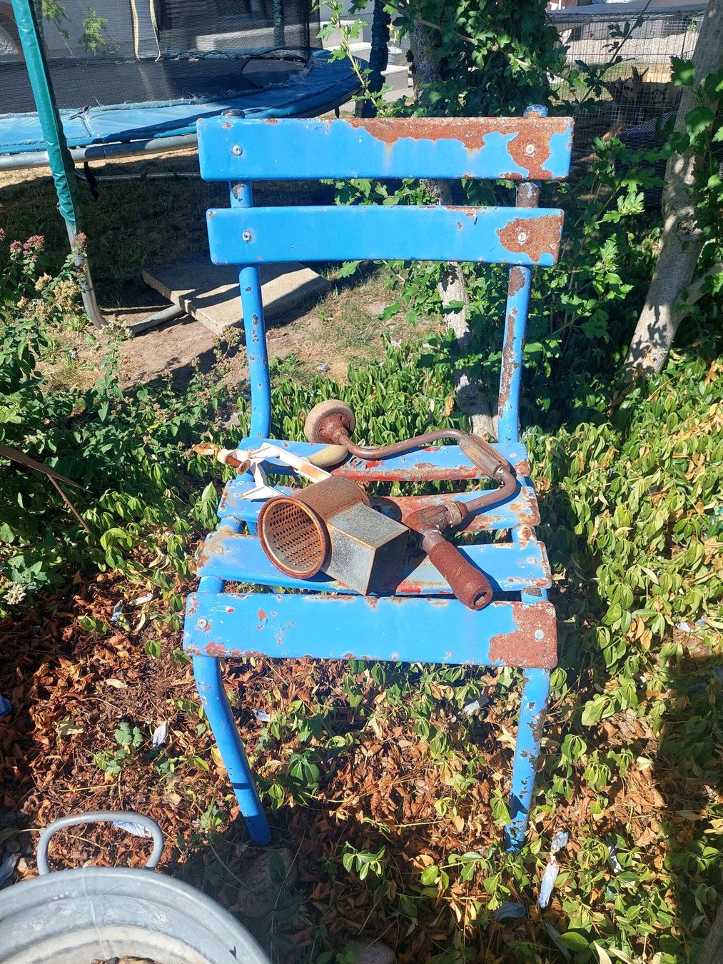 Stühle: Stuhl Garten Vintage deko – Gebraucht aus Herzogenbuchsee von debora01