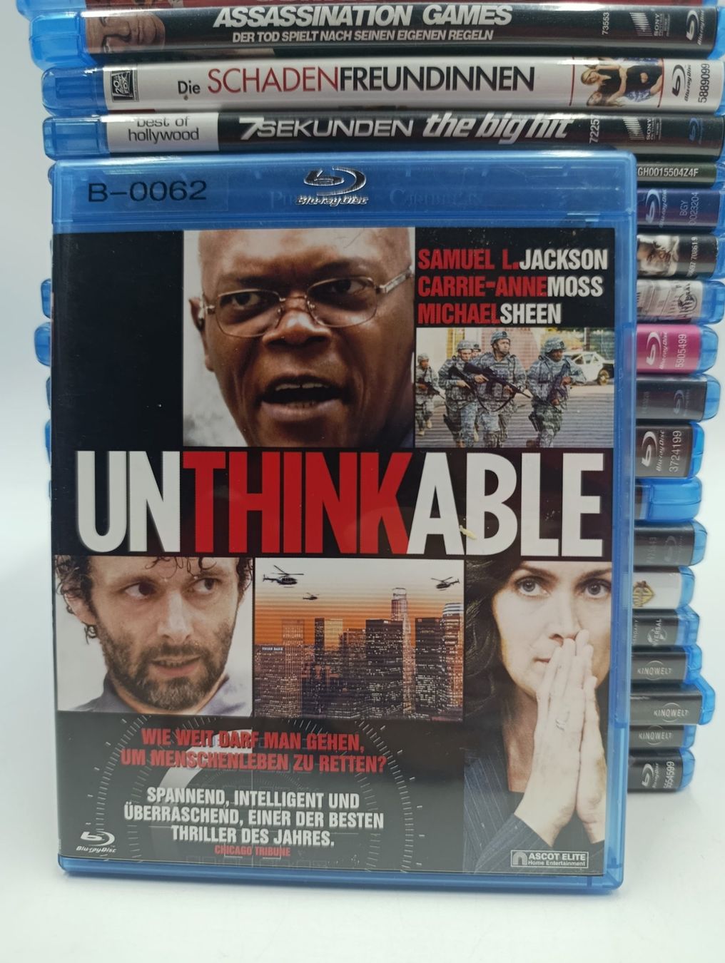 Tutti i DVDs: Unthinkable - Top Blu-ray mit Samuel L. Jackson - neuwertig – Usato da Wil SG venduto da Donaldus