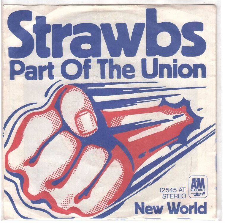 Dischi in vinile: Strawbs  --  Part of the union   Single7 – Usato da Rheinau venduto da asteng