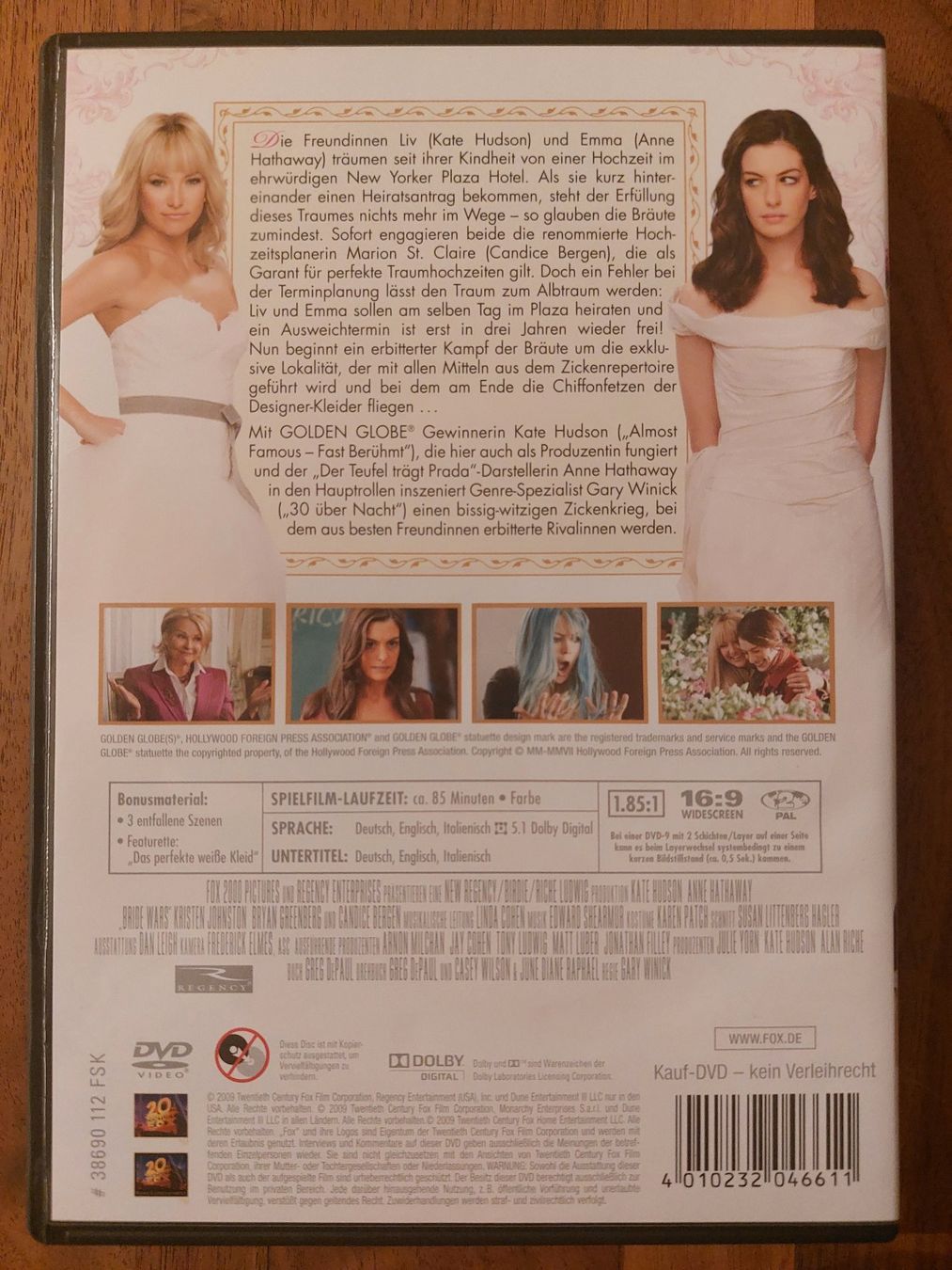 Tutti i DVDs: DVD - Bride Wars - Beste Feindinnen – Usato da Rheinfelden venduto da FilmAuktion 1