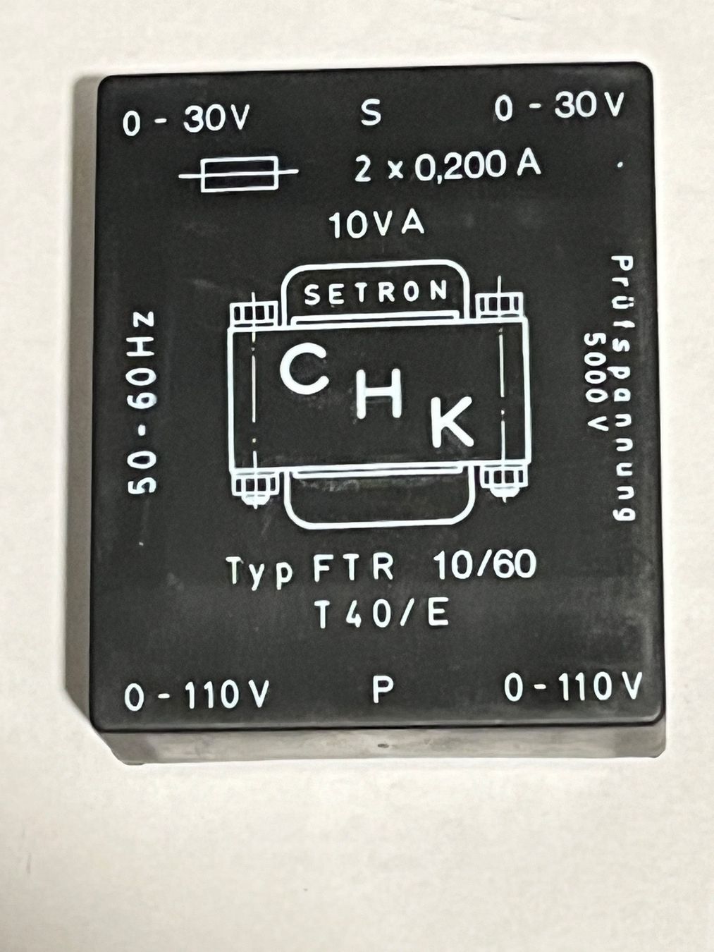 Componenti elettronici: Printtrafo 2x30V 4VA / 10VA – Nuovo e nell'imballaggio originale da Brugg AG venduto da Pedro4 1