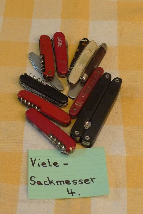 Coltelli tascabile: Viele-Sackmesser! 4. – Difettoso da Bern venduto da bn1640 3