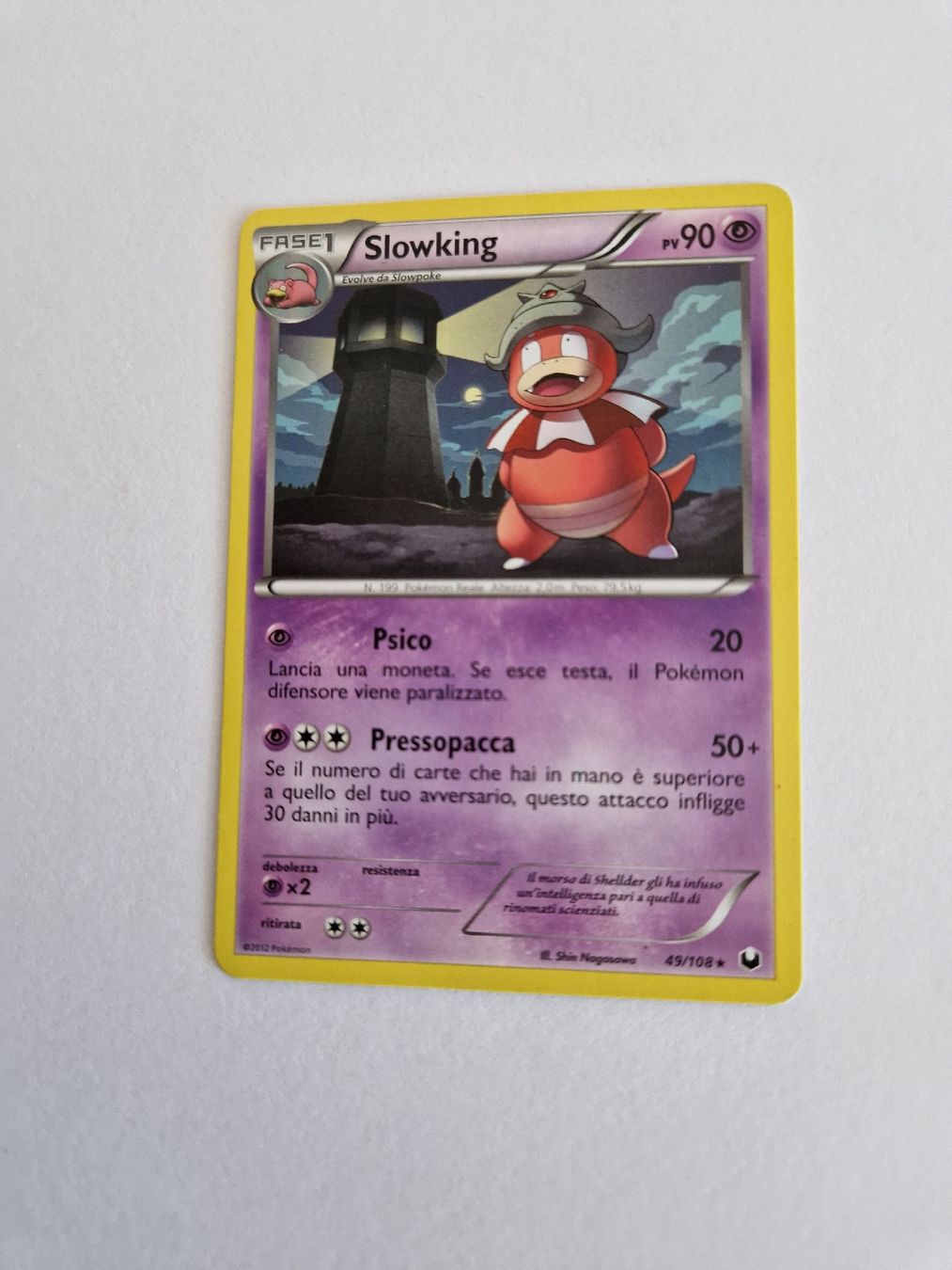 Pokémon Carte collezionabili: Slowking - Dark Explorers - ITA - Ab 1 – Usato da Romont FR venduto da raj_sjv9 1