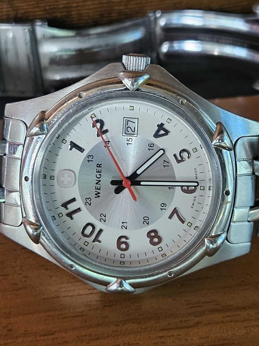 Wenger Uhren: Wenger Herrenuhr 40mm – Gebraucht aus Flamatt von pie_f9zm 8