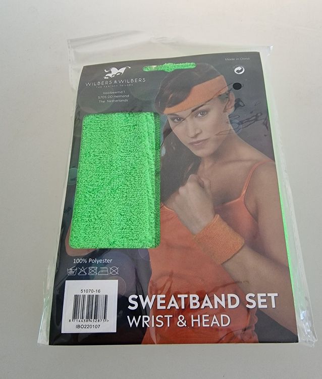 Einfarbiges Schweißband-Set Sweat 3-tlg. günstig kaufen bei