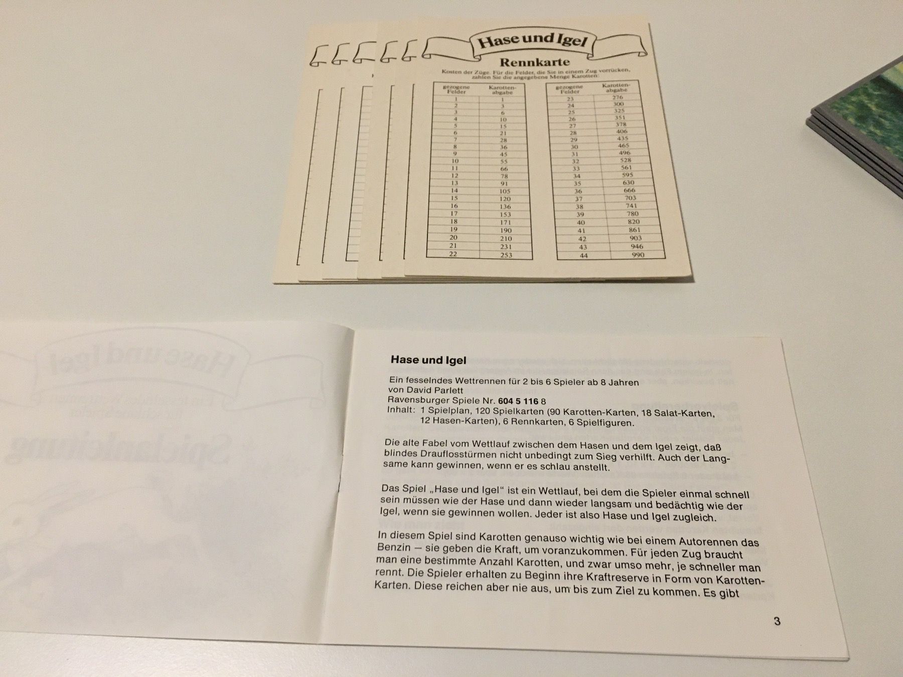 Ravensburger Giochi: Hase und Igel - Spiel von Ravensburger - 1978 – Usato da Andwil SG venduto da Rainboli 9