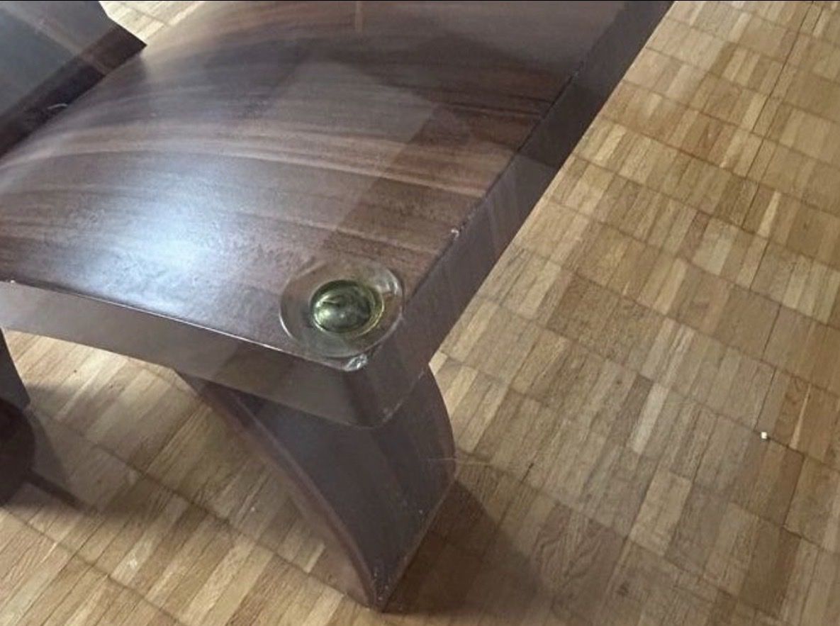 Tische: Designer Holztisch mit Glasplatte - Esstisch – Gebraucht aus Rorschach von ilo_jxk7 4