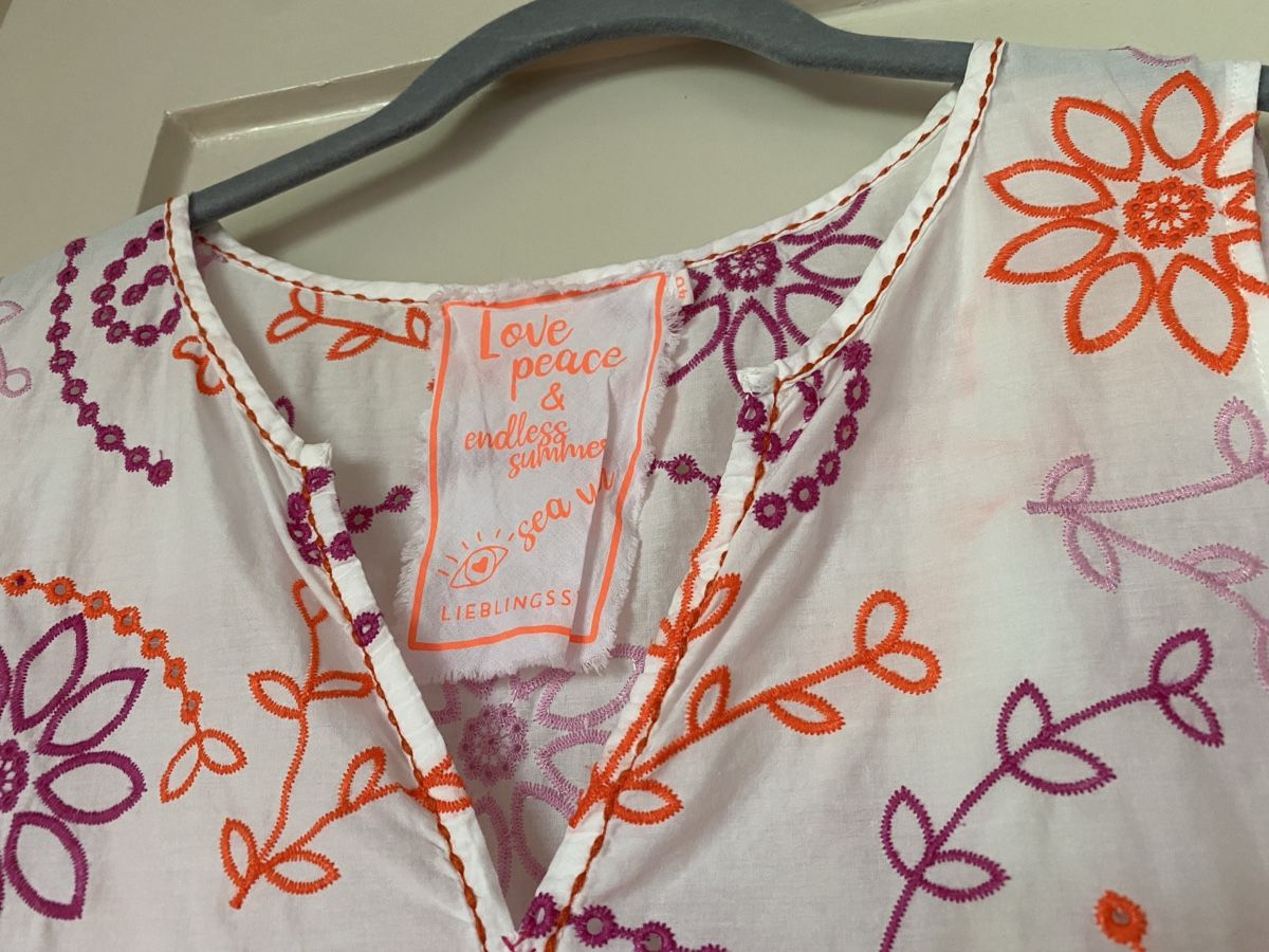 Lieblingsstück Camicette: Lieblingsstück Bluse 40, Muster aufgestickt – Nuovo (secondo la descrizione) da Hünibach venduto da nadalila 2