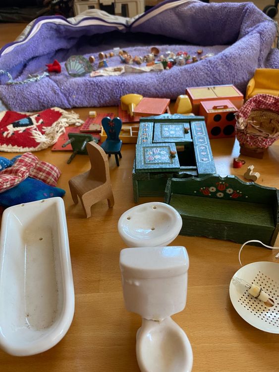 Case e mobili per bambole: Puppenhaus-Utensilien – Usato da Dachsen venduto da zuihoba 4
