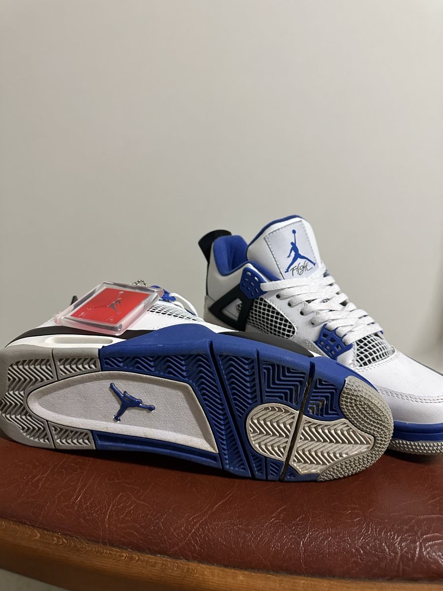 Jordan Scarpe da uomo: Jordan 4 Retro Military Blue Gr:44 – Nuovo (secondo la descrizione) da Erlinsbach SO venduto da dikaan 1