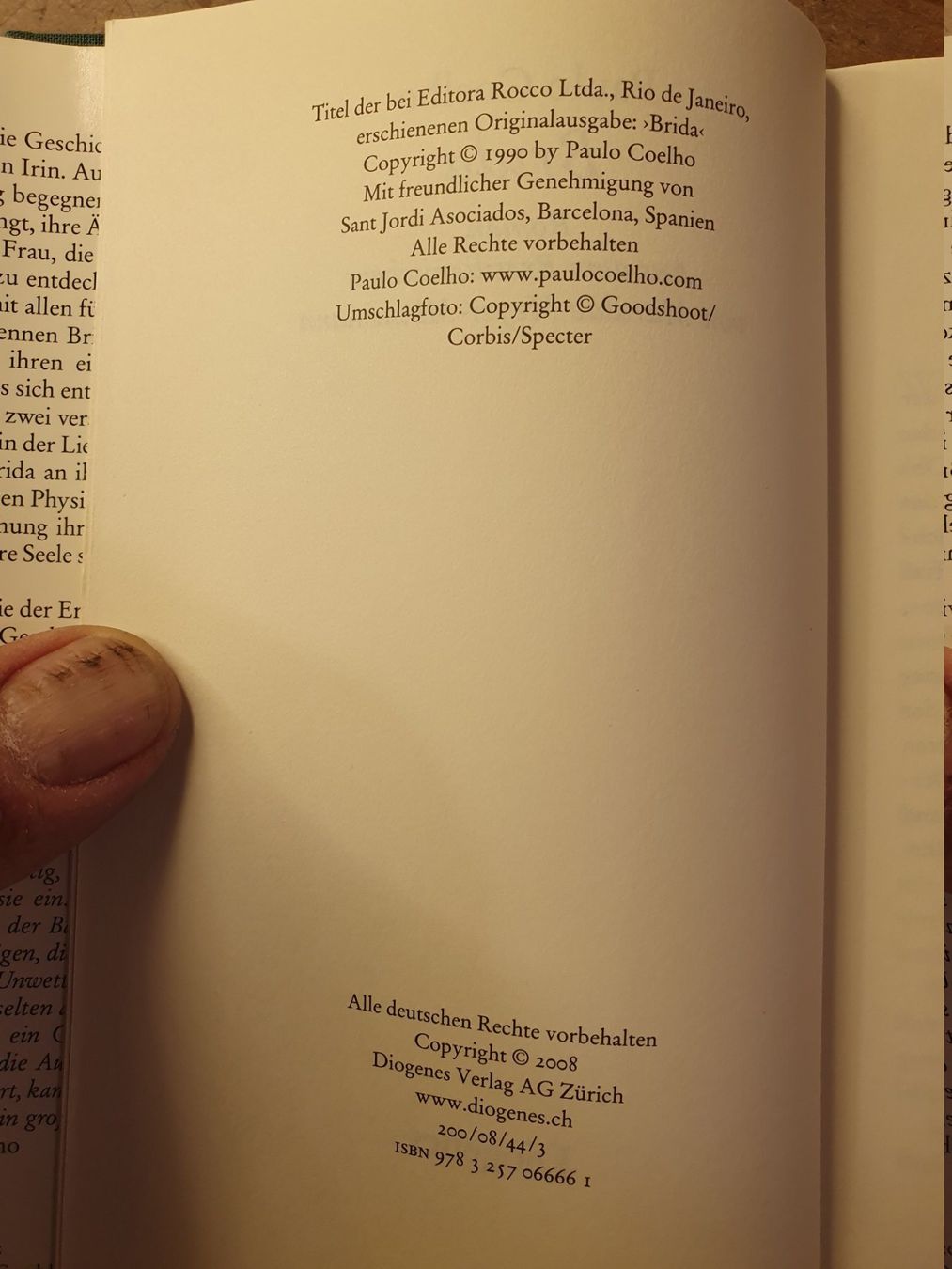 Libri: Brida - Paulo Coelho – Usato da Zürich venduto da loosebone 3