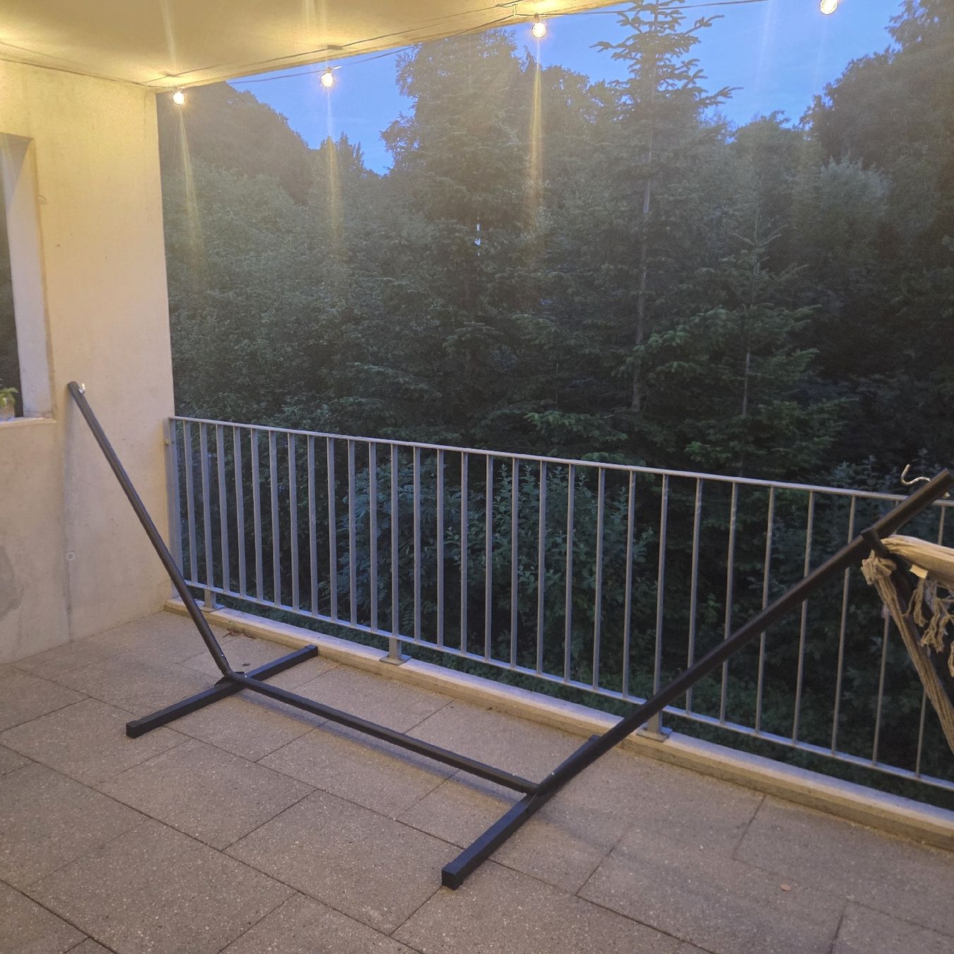 Amache: Stabile Hängematten-Ständer: 330cm Spannweite – Usato da Ermatingen venduto da Gruene