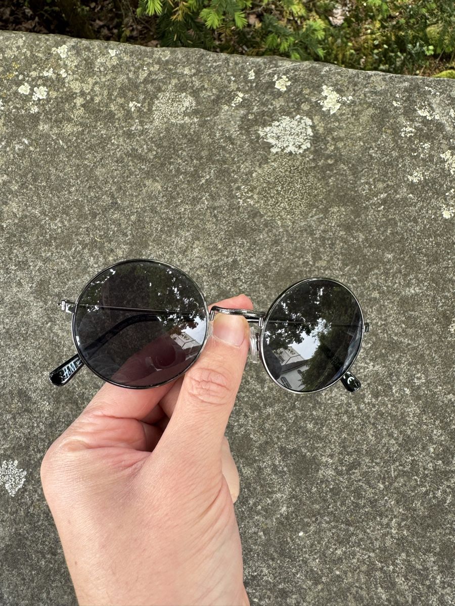 H&M Occhiali & Lenti: H&M Round Sunglasses Thin Frame Black – Nuovo (secondo la descrizione) da Winterthur venduto da rus_2l2p 1