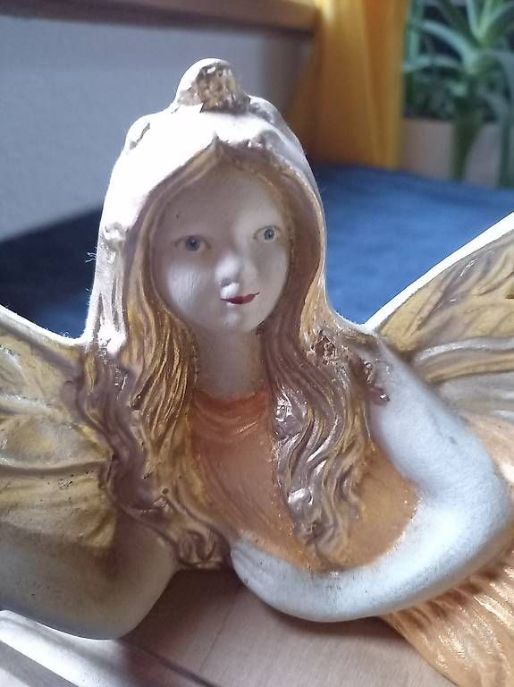 Statuette: Engel vergoldet – Usato da Au SG venduto da Dhana03
