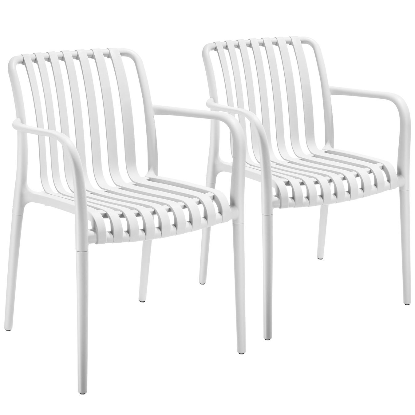 Stühle: Gartenstühle Alcudia weiß 2er Set – Neu (gemäss Beschreibung) aus Murten von Roland.Kemmer.AG
