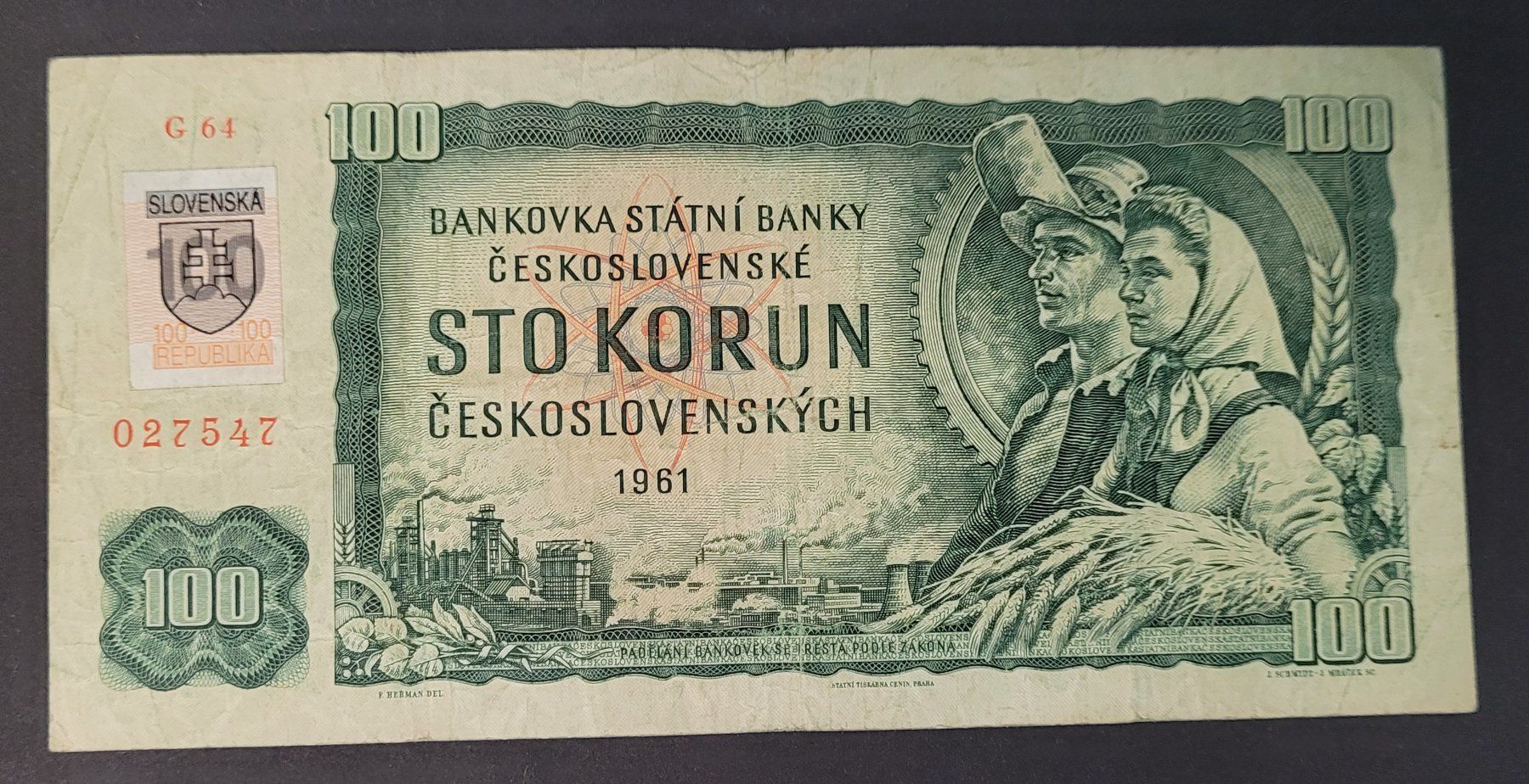 Banconote: 100 KRONEN / SLOWAKEI ND 1993 – Usato da Mumpf venduto da antonio_schweiz_961