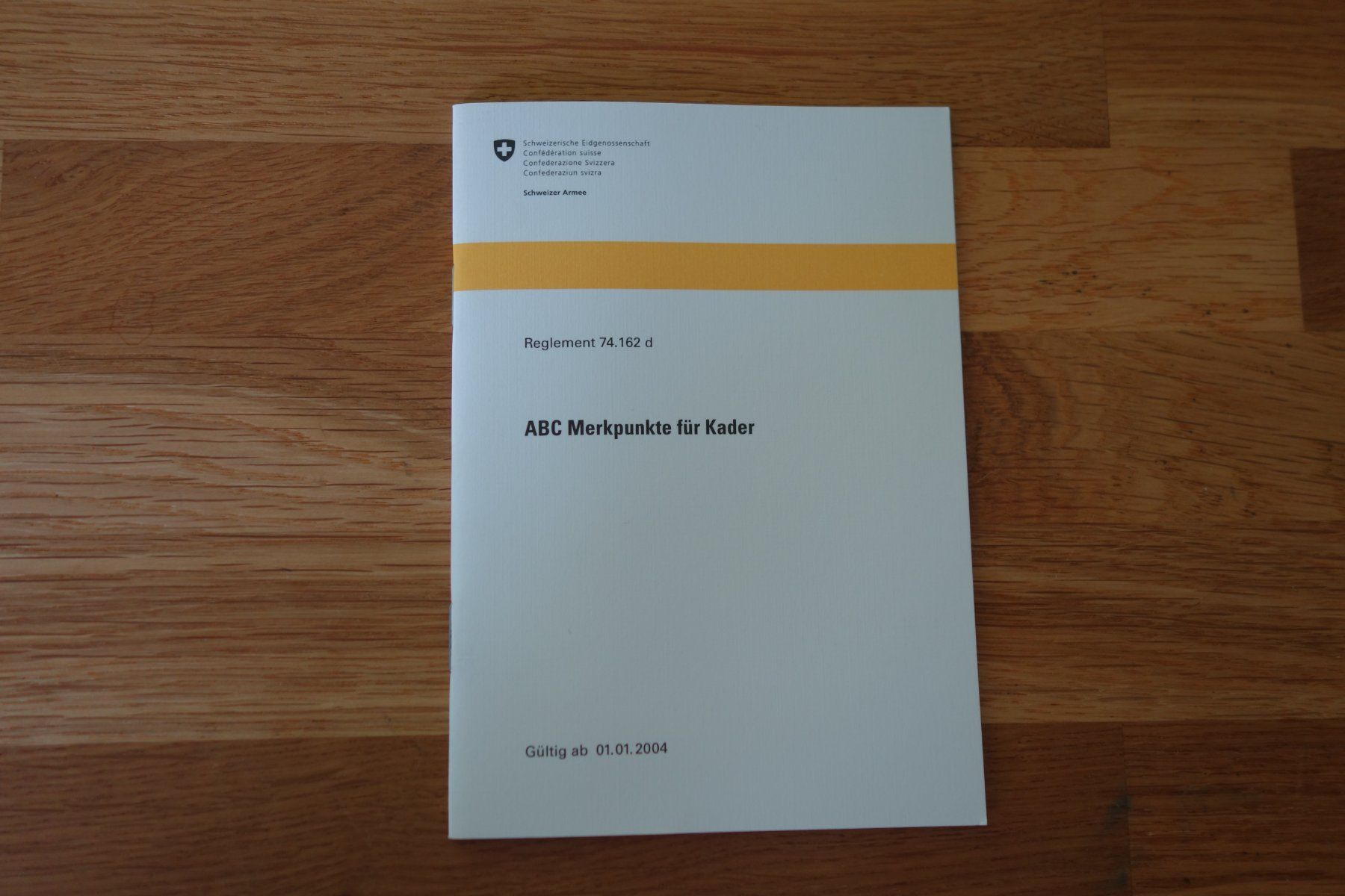 Bücher: ABC Schutz Reglemente Set (Schweizer Armee) – Neu (gemäss Beschreibung) aus Büren NW von Arngrimur 5