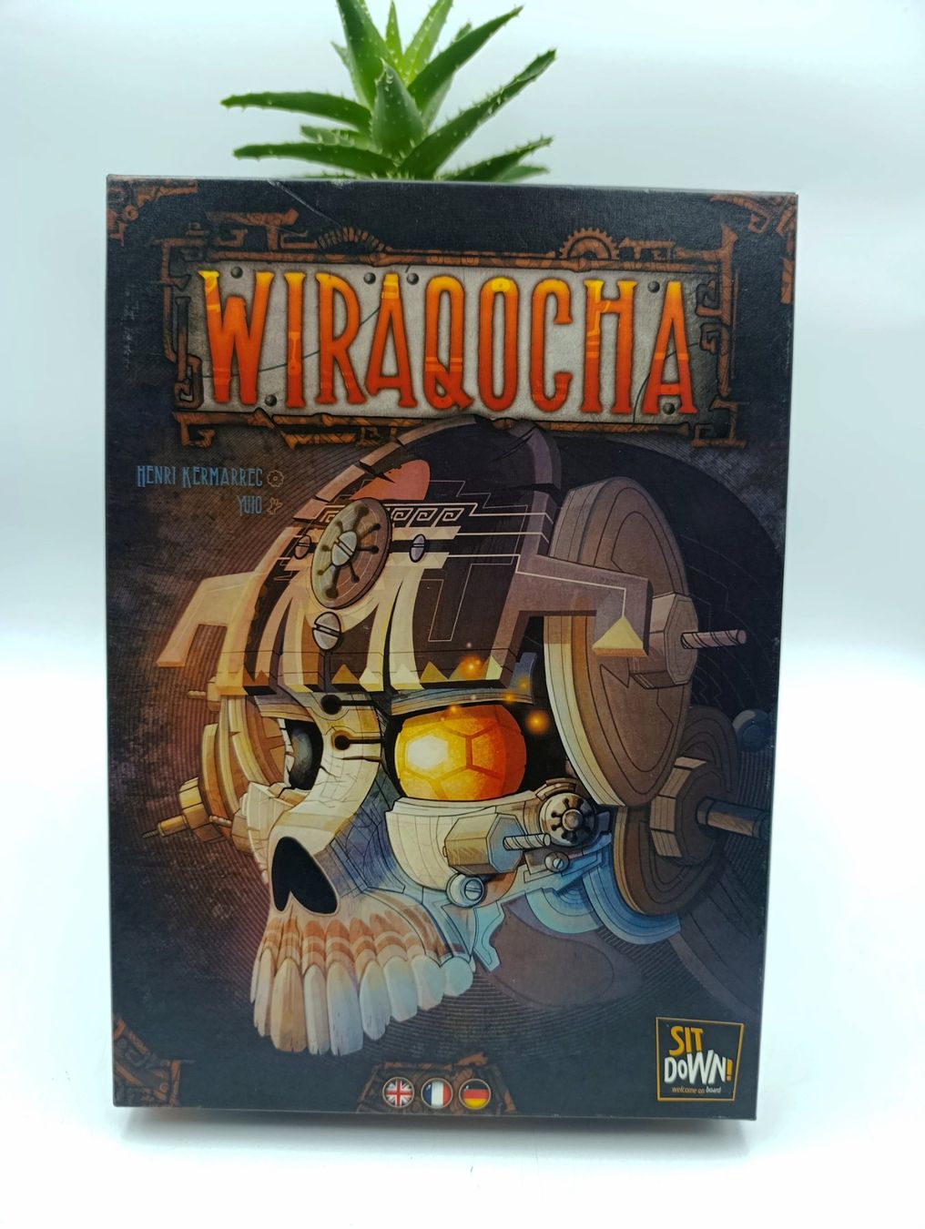 Spiele: Brettspiel WIRAQOCHA, sit down – Gebraucht aus Wil SG von Donaldus