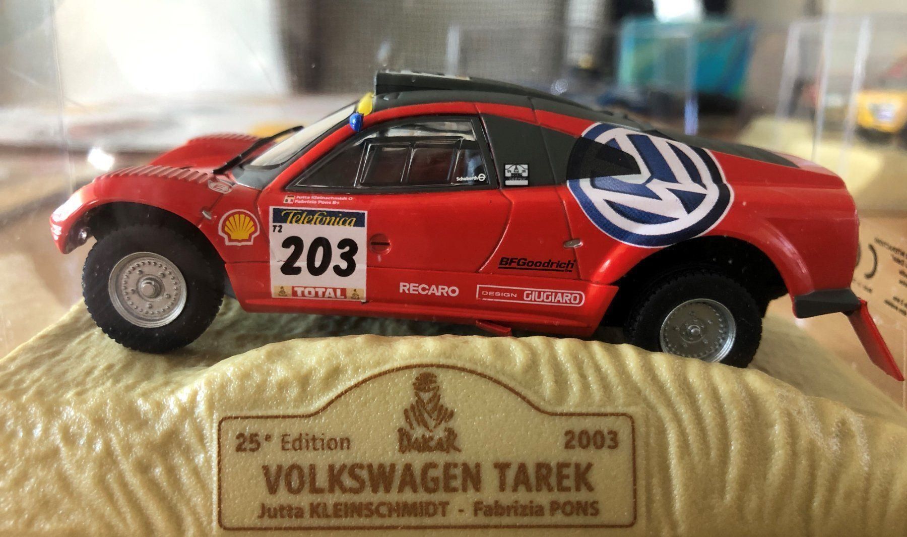 Volkswagen Modellini d'auto: Volkswagen Tarek 2003 Dakar – Nuovo e nell'imballaggio originale da Meilen venduto da rdv_n7s9 1