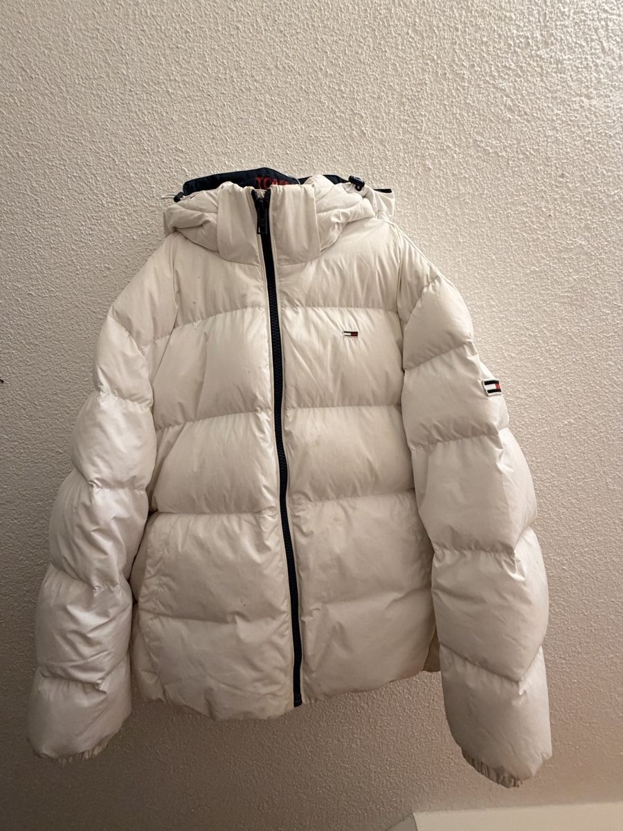 Tommy Hilfiger Giacche: Winterjacke Tommy Hilfiger weiss – Usato da Frauenfeld venduto da nie_88kx
