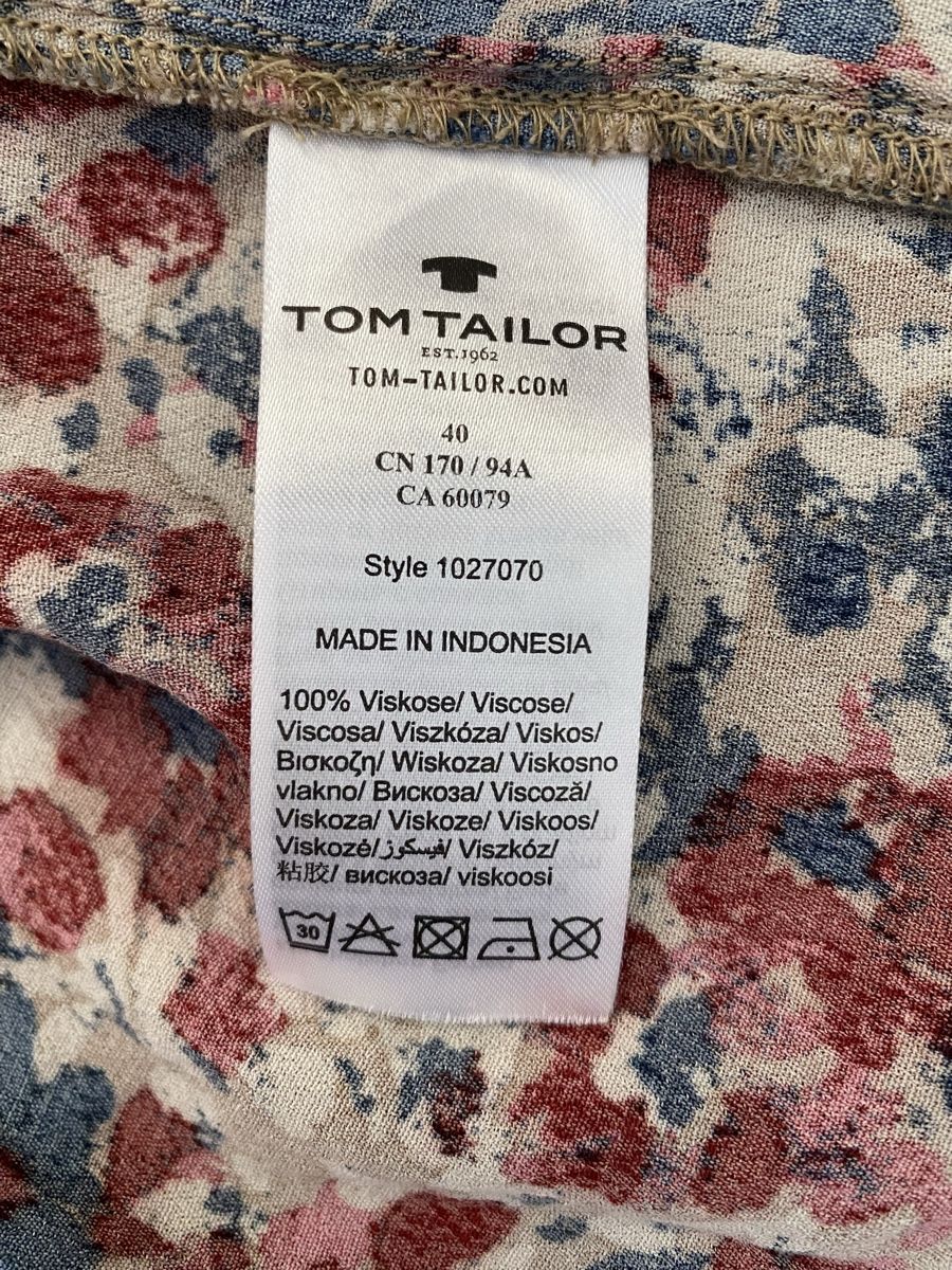 Tom Tailor Camicette: Tom Tailor Bluse mit Blumen Muster Gr. 40  - neu – Nuovo (secondo la descrizione) da Grasswil venduto da pp7830 2