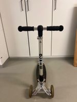 Micro Roller, Kinderroller, silber, 3-Rad