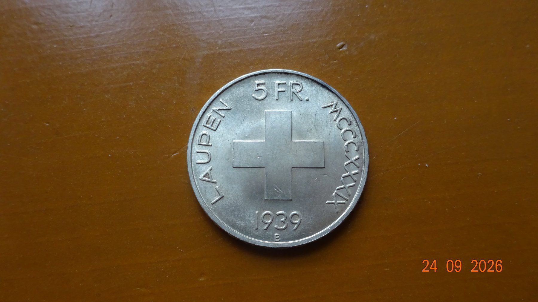 Tutti le monete: 5 Fr 1939 Laupen – Usato da Bassecourt venduto da maxibog 1