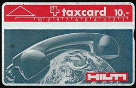 Taxcard 103E_00402 Hilti ungebraucht
