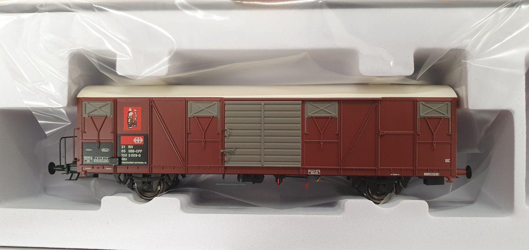 Modelleisenbahnen: Exact-Train 20452B  SBB Gbs Circus KNIE – Neu und originalverpackt aus Würenlos von jub_nd5j 2