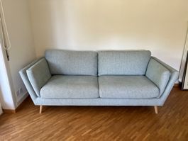 Sofa 3pl. von Pfister in türkis