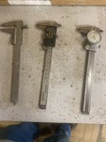 3 Messschieber Set digital analog gebraucht