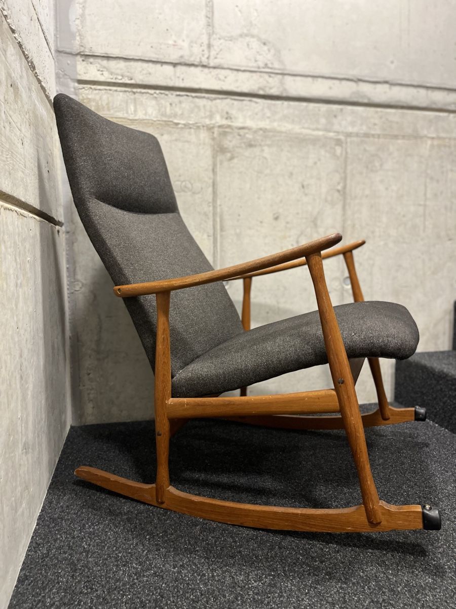 Sedie: Dänischer Mid-Century Schaukelstuhl – Usato da Ottikon venduto da san_w99n 1