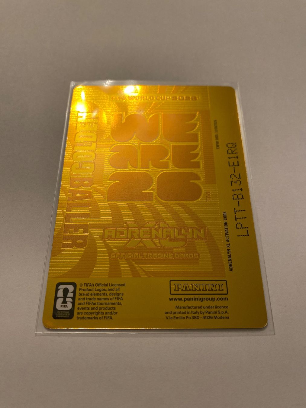Panini Sammelbilder & Trading cards: Mohamed Salah Golden Baller FIFA Card - Collectors Item – Gebraucht aus Winterthur von SeanTrieb 1
