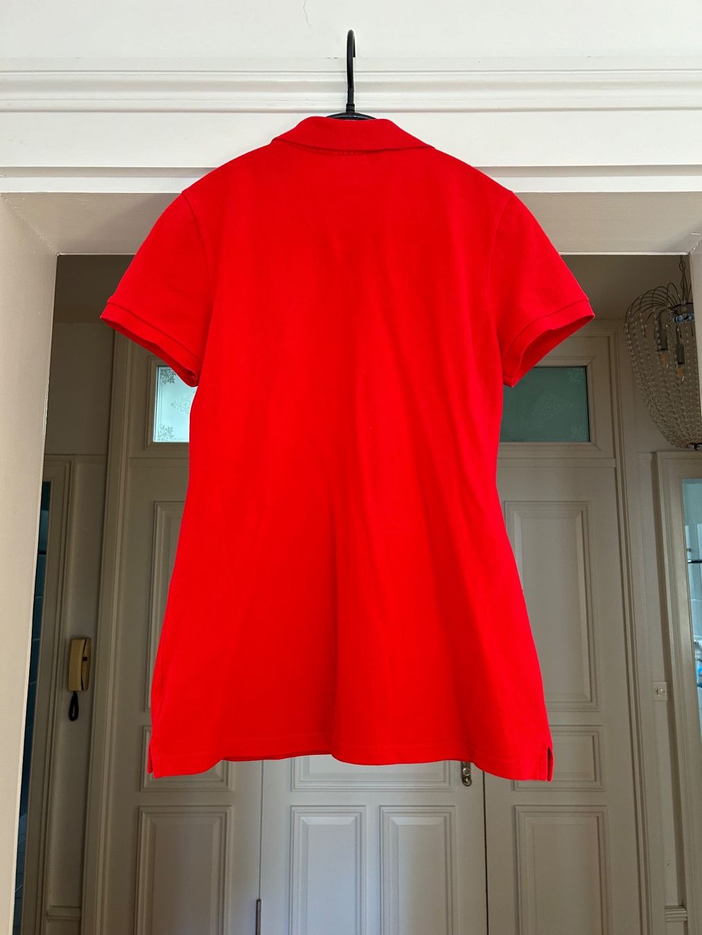 Lacoste Polo-Shirts: Rotes kurzarm Poloshirt von Lacoste – Gebraucht aus Zürich von pgr_9pzn 1