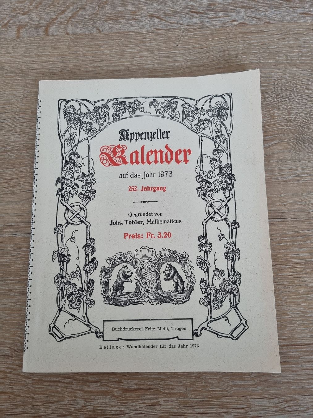 Libri: 7 Appenzellerkalender antik  – Usato da Abtwil SG venduto da danikari 4