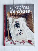 Livre Point de croix & Broderie - Histoires de Chats