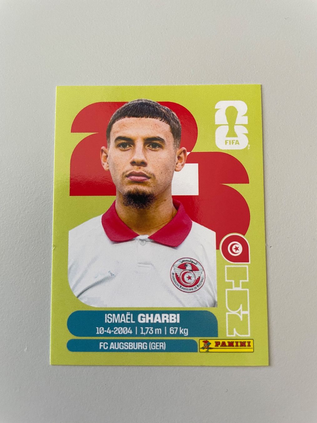 Panini Sammelbilder & Trading cards: Panini WC 2026 TUN18 Gharbi – Neu und originalverpackt aus Aesch ZH von lawas
