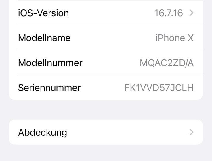 Apple Portables: Apple iPhone X / 64 GB / spacegrey – D'occasion à Bern par Osino 8
