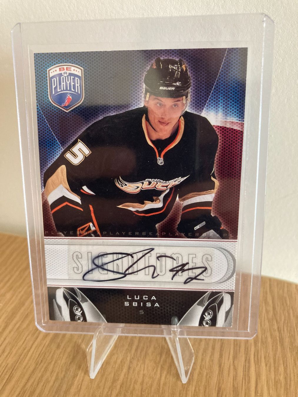 NHL Cartes à collectionner: Upper Deck NHL 2009-2010 - Luca Sbisa Auto – D'occasion à La Tour-de-Peilz par Tyalos_Cards