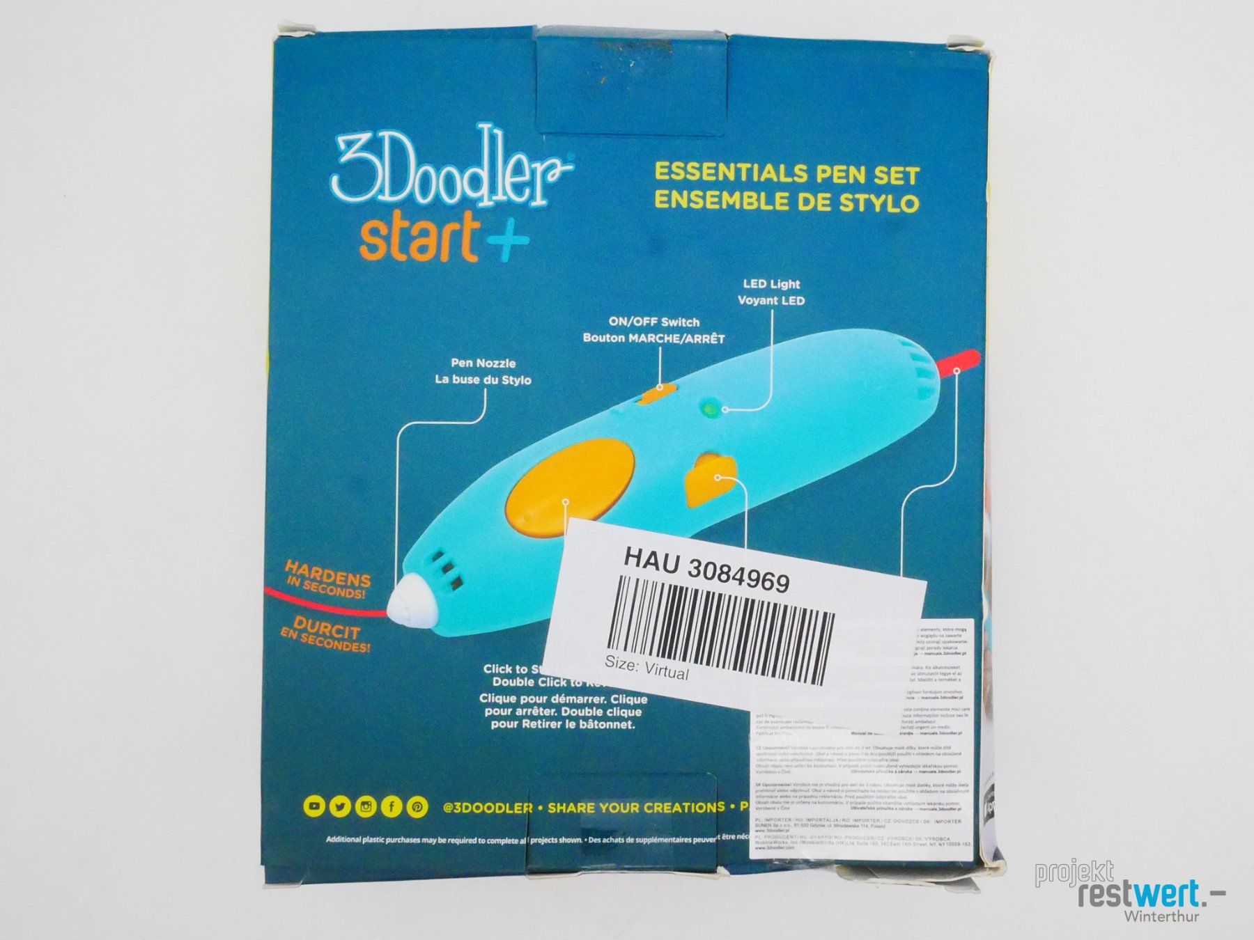 Bastelsets: 3DOODLER Start+ Essentials 3D Stift-Set – Gebraucht aus Winterthur von Restwert_Winterthur 4