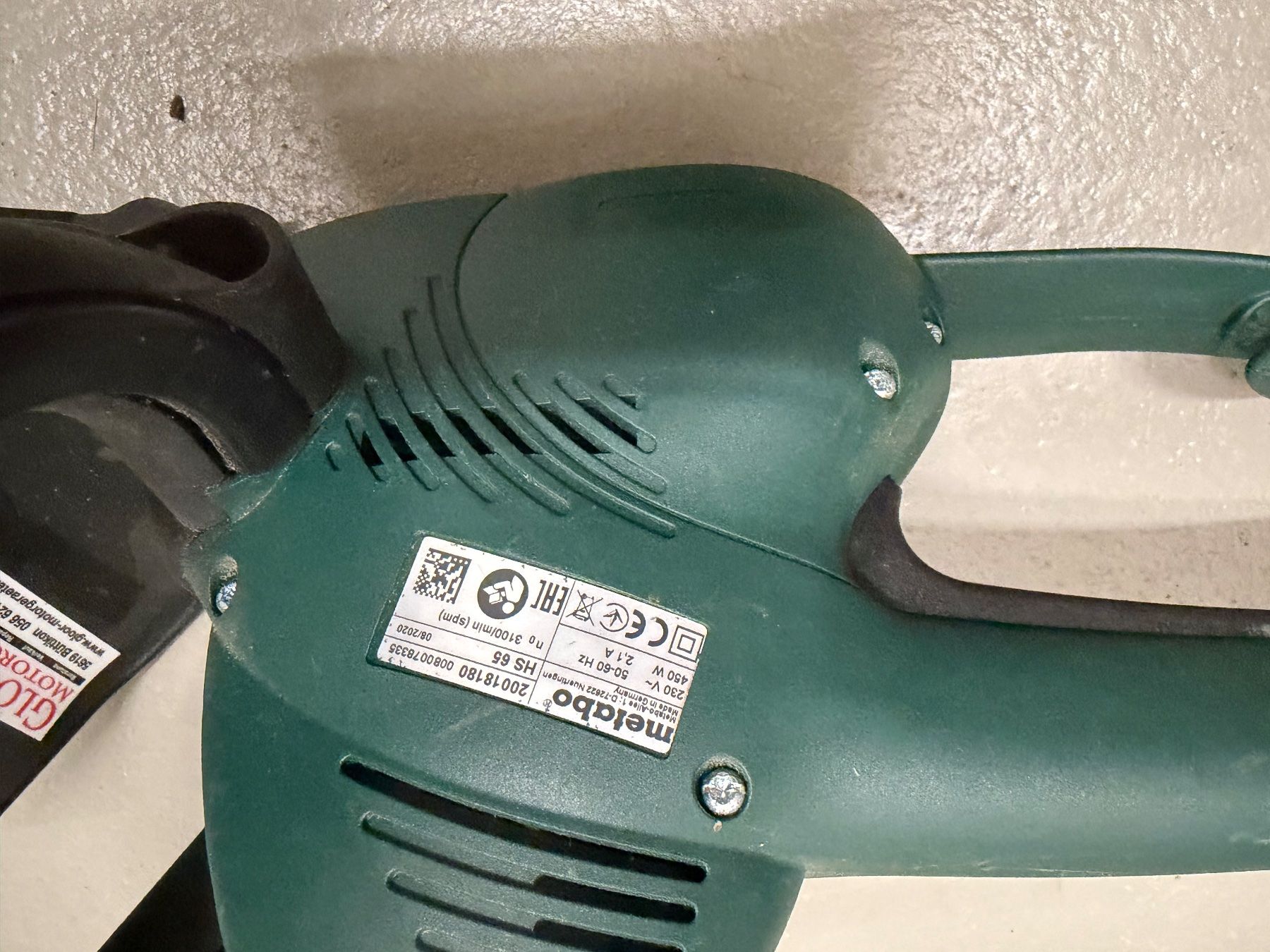 Metabo Tutti gli attrezzi: Metabo Heckenschere HS 65 – Usato da Ossingen venduto da kimpossibel 2
