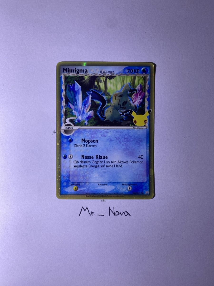 Pokémon Carte collezionabili: Mimikyu, SWSH136 – Nuovo (secondo la descrizione) da Galgenen venduto da Mr_Nova