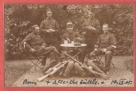 Militär - ehemalige Schützen - Fotokarte 1905