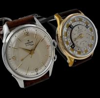 2 X Vinatge Uhren! Arctos Horometer - Pierce Duofon Wecker