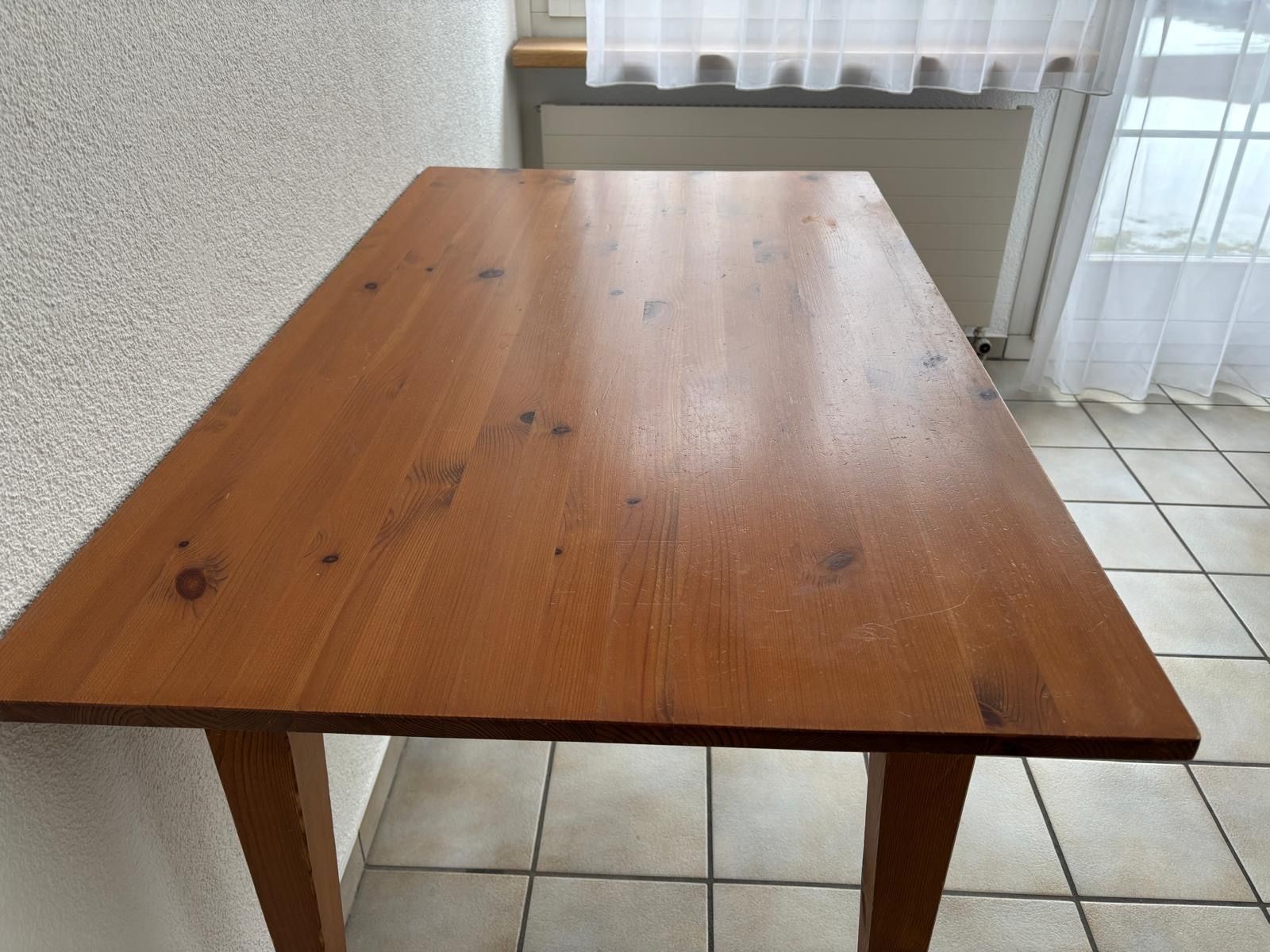 Tavoli: Kleiner Holztisch mit Schublade – Usato da Seewis-Schmitten venduto da jon_qx57 3